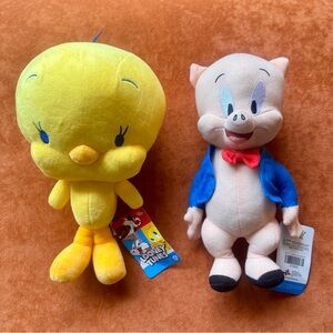 Looney Tunes Tweety Bird Only Plush NWT 10–12”